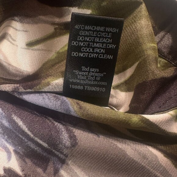 Ted Baker London Camisole Blouse Womens Sweet Dreams Top V Neck Spaghetti Straps - Picture 16 of 16